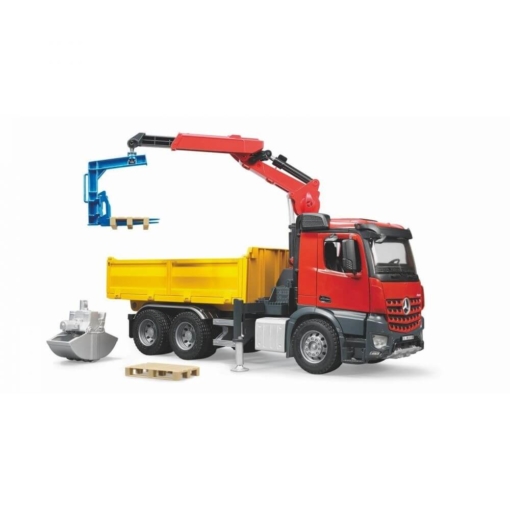 Bruder MB Arocs Construction Truck With Crane - Image 6