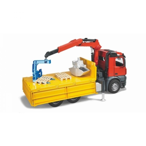 Bruder MB Arocs Construction Truck With Crane - Image 3