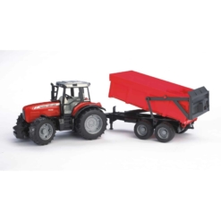 Bruder Massey Ferguson 7480 Tractor and Tipping Trailer