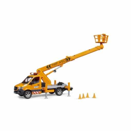 Bruder® Toys Bruder Mercedes Sprinter with Work Platform and Light and Sound Module - Image 2