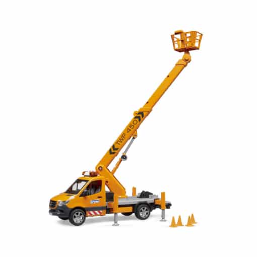 Bruder® Toys Bruder Mercedes Sprinter with Work Platform and Light and Sound Module - Image 3