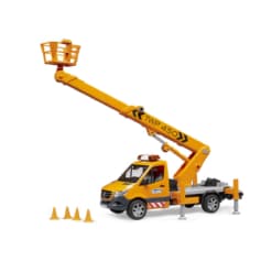 Bruder® Toys Bruder Mercedes Sprinter with Work Platform and Light and Sound Module
