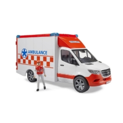 Bruder® Mercedes G3 Sprinter Ambulance with Driver and Light and Sound