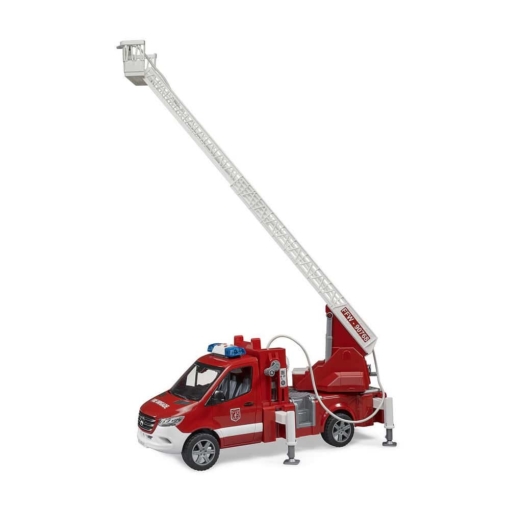 Bruder® Mercedes G3 Sprinter Fire Engine with Ladder and Light and Sound - Image 3