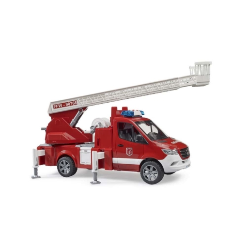 Bruder® Mercedes G3 Sprinter Fire Engine with Ladder and Light and Sound - Image 5