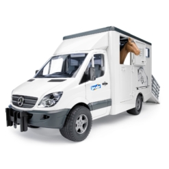 Bruder Mercedes Sprinter Animal Transporter Horse