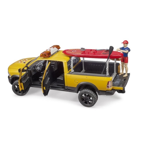 Bruder RAM 2500 Power Wagon - Life Guard with Figure - Image 2