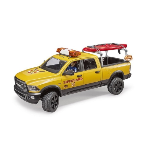 Bruder RAM 2500 Power Wagon - Life Guard with Figure - Image 4