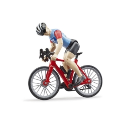 Bruder Road Bike with Cyclist