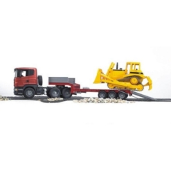 Bruder low loader sales truck
