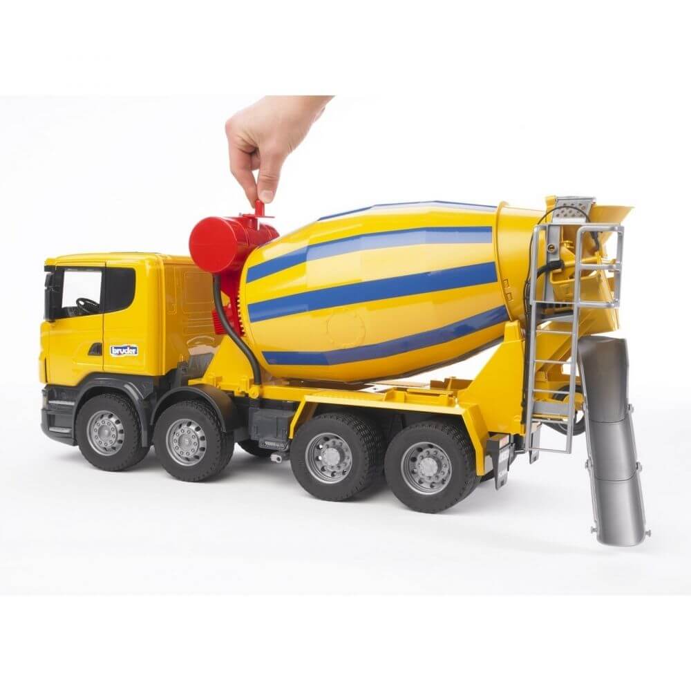 bruder toy cement mixer