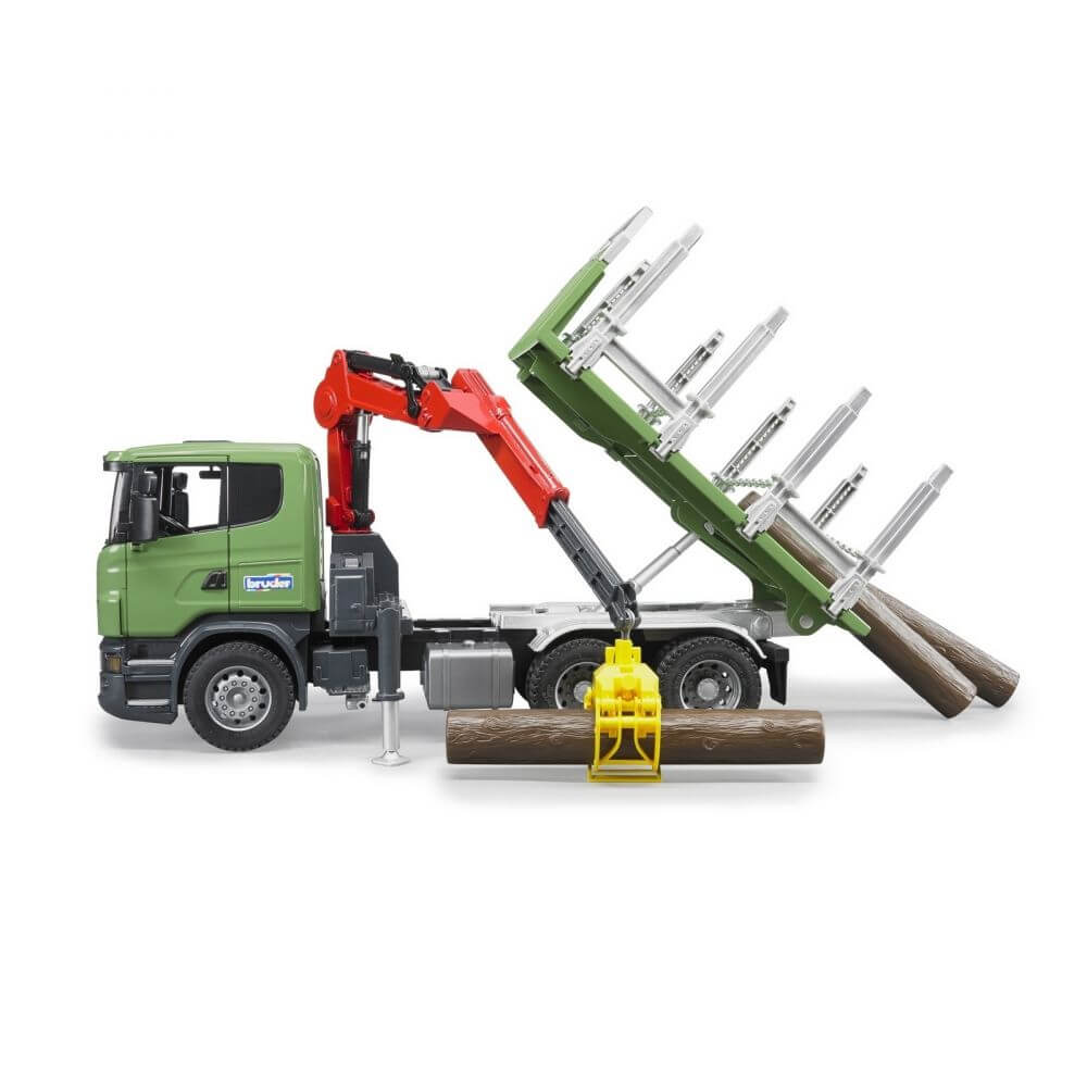 bruder grabber truck