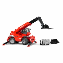 Bruder Toys Manitou Telescopic Forklift MRT 2150 with Accessories