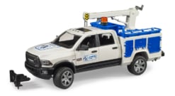 Bruder Toys RAM 2500 Service Truck with Rotating Beacon Light