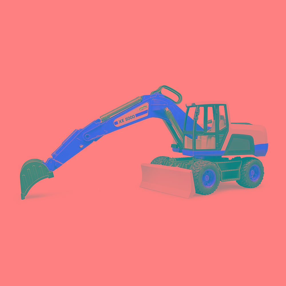 Bruder Wheeled Excavator