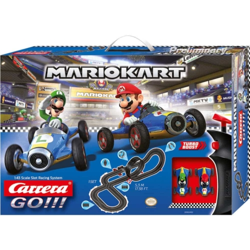 Carrera Go Nintendo Mario Kart 8 - Mach 8 Slot Car Set