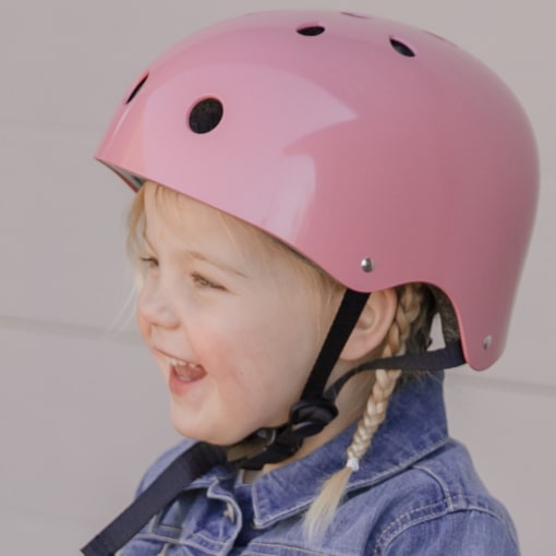 CoConuts® Extra Small Vintage Pink Helmet Fits Head 45-51CM - Image 2