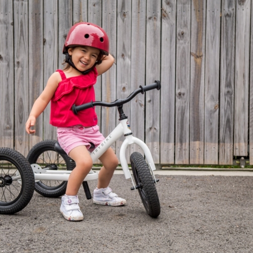 CoConuts® Vintage Red Kids Helmet Small - Fits 48-53cm Head - Image 2