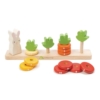 Tender Leaf Toys Counting Carrots Wooden Stacker