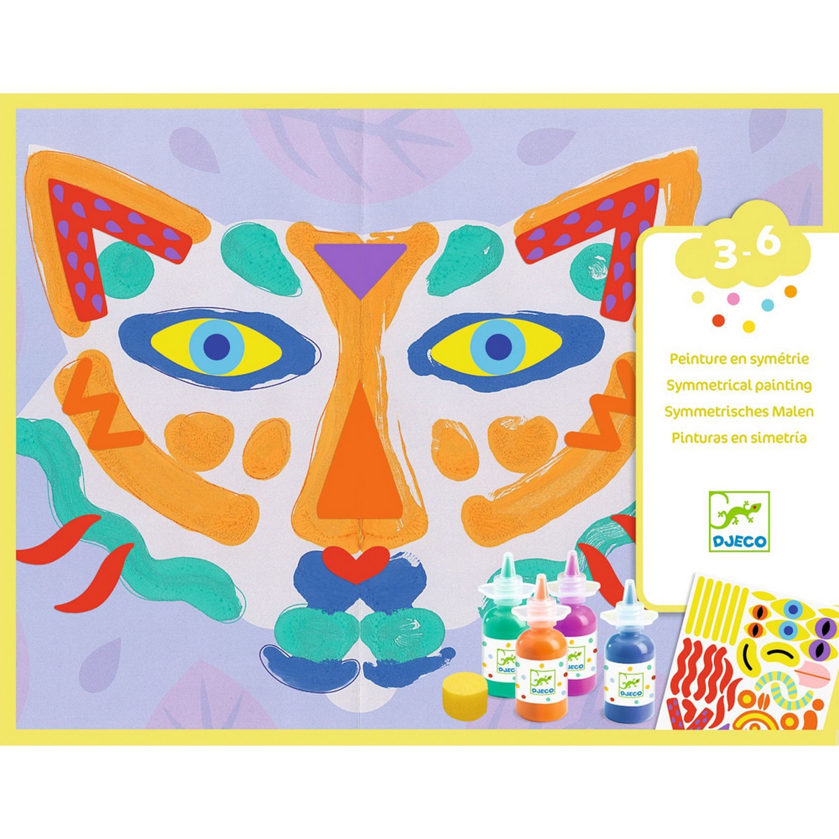 Djeco® To Smooth and Squish Painting Set