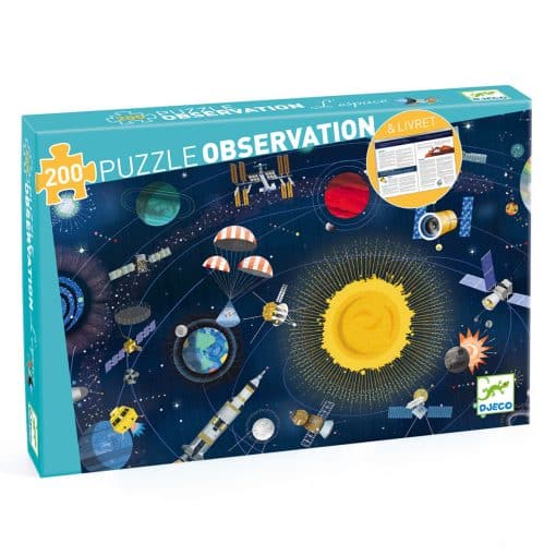 Djeco Space Observation Puzzle 200 Pieces - Image 3
