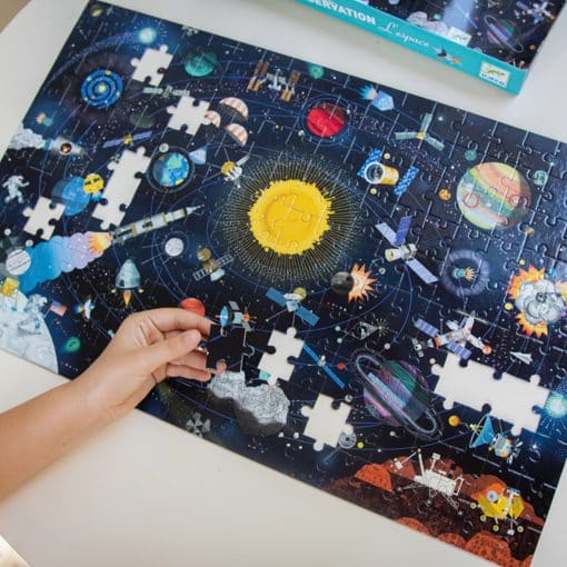 Djeco Space Observation Puzzle 200 Pieces - Image 2