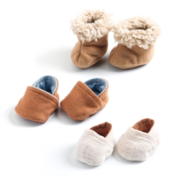 Djeco 3 Pairs of Doll's Slippers