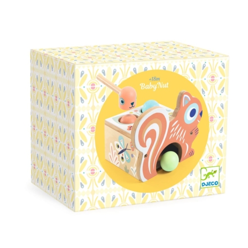 Djeco Baby Nut Wooden Tap Tap Game