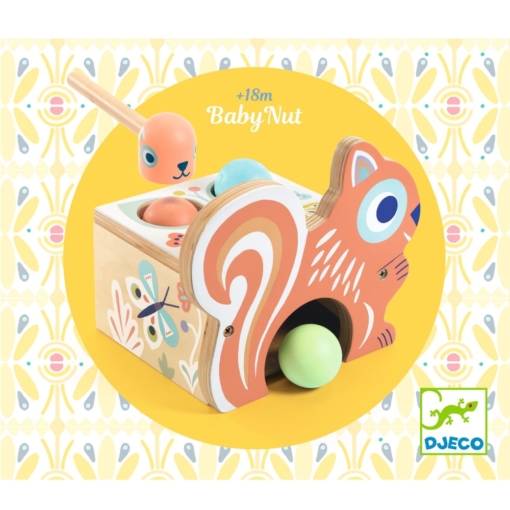 Djeco Baby Nut Wooden Tap Tap Game