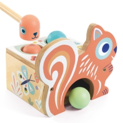 Djeco Baby Nut Wooden Tap Tap Game