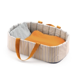 Djeco Blue Lines Doll Bassinet