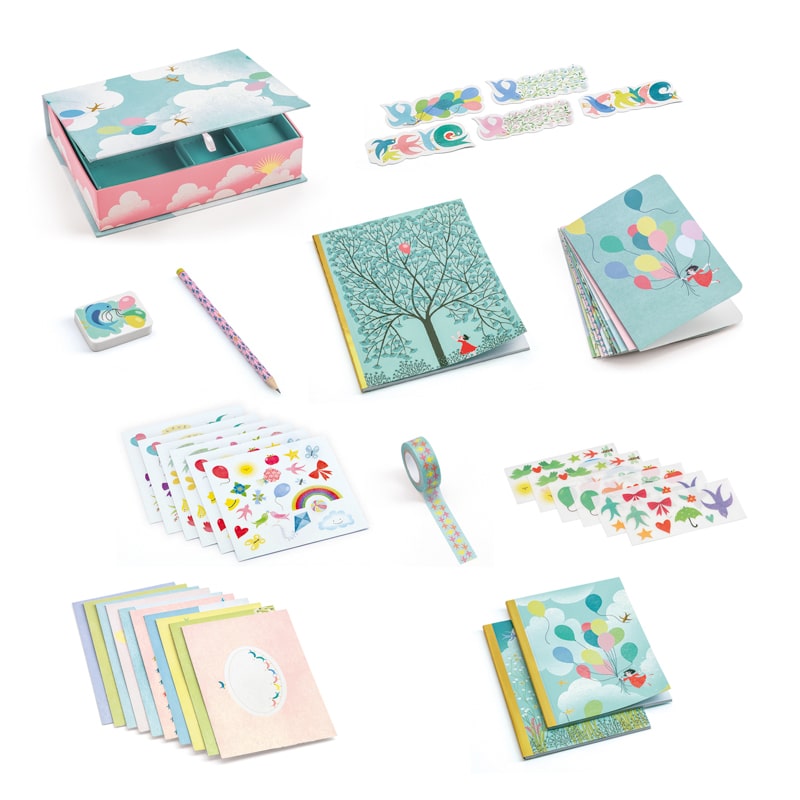 Djeco® Charlotte Stationery Box Set