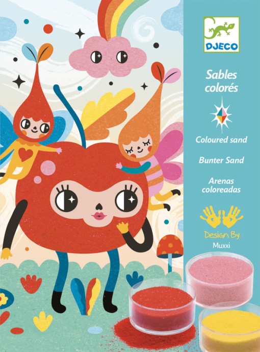 Djeco Deliciously Cute Coloured Sand