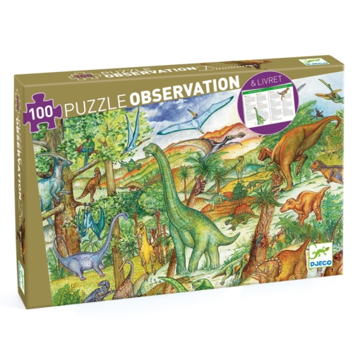 Djeco Dinosaurs 100pc Observation Puzzle