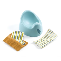 Djeco Doll Potty & Wipes Set