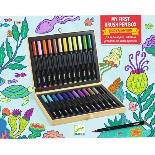 Djeco First Brushes Pen Box