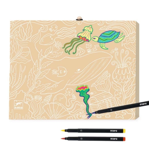 Djeco First Brushes Pen Box
