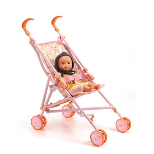 Djeco Flower Doll Umbrella Stroller