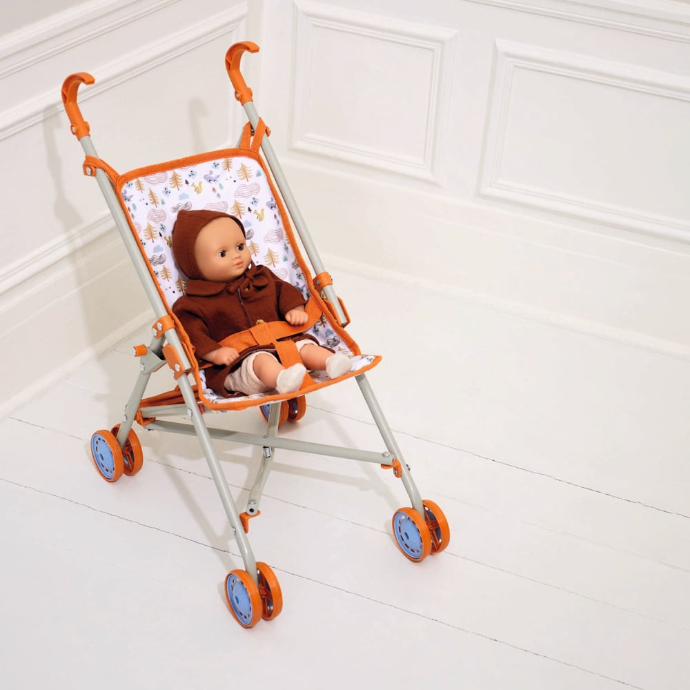 Djeco® Forest Doll Umbrella Stroller