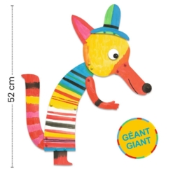 Djeco Fox Family Painting Set