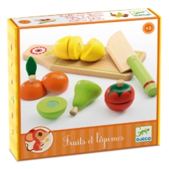 Djeco Fruit & Vegies To Cut Role Play Set