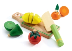 Djeco Fruit & Vegies To Cut Role Play Set