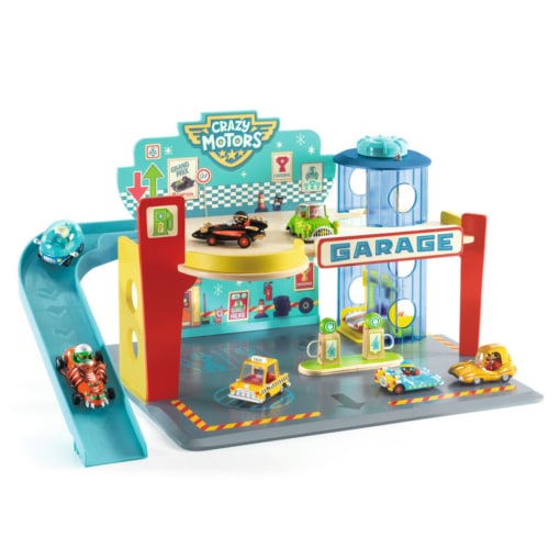 Djeco Garage Crazy Motors