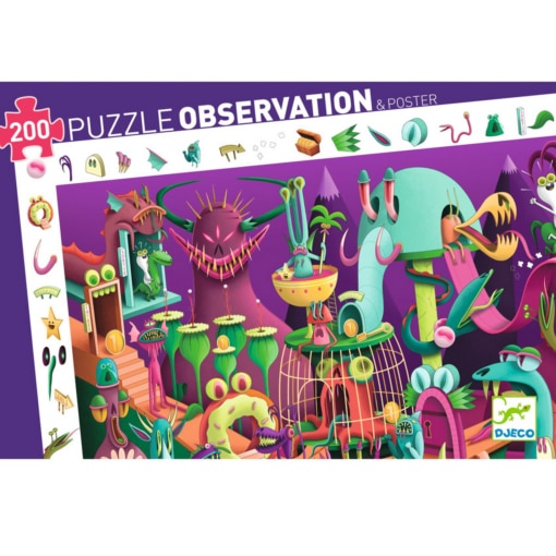 Djeco In a Video Game 200pc Observation Puzzle