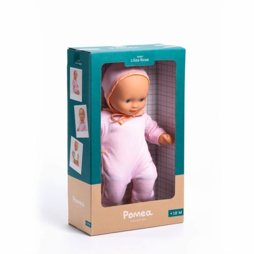 Djeco© Lila Rose Pomea Soft Body Doll - Image 3