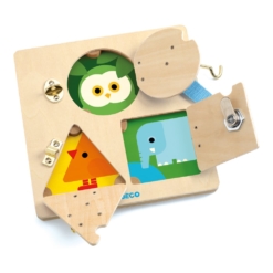 Djeco LockBasic Wooden Puzzle