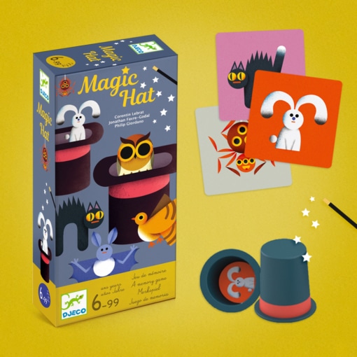 Djeco Magic Hat Memory Game