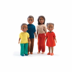 Djeco Miles and Lila Dolls House Family