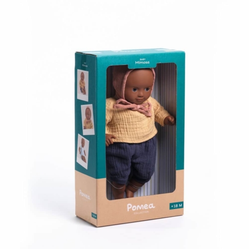 Djeco© Mimosa Pomea Soft Body Doll - Image 2