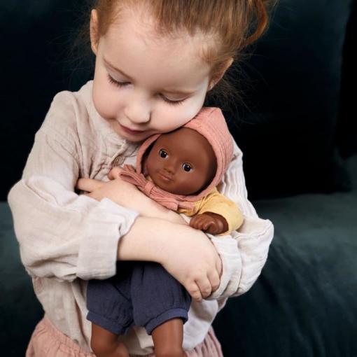 Djeco© Mimosa Pomea Soft Body Doll - Image 4